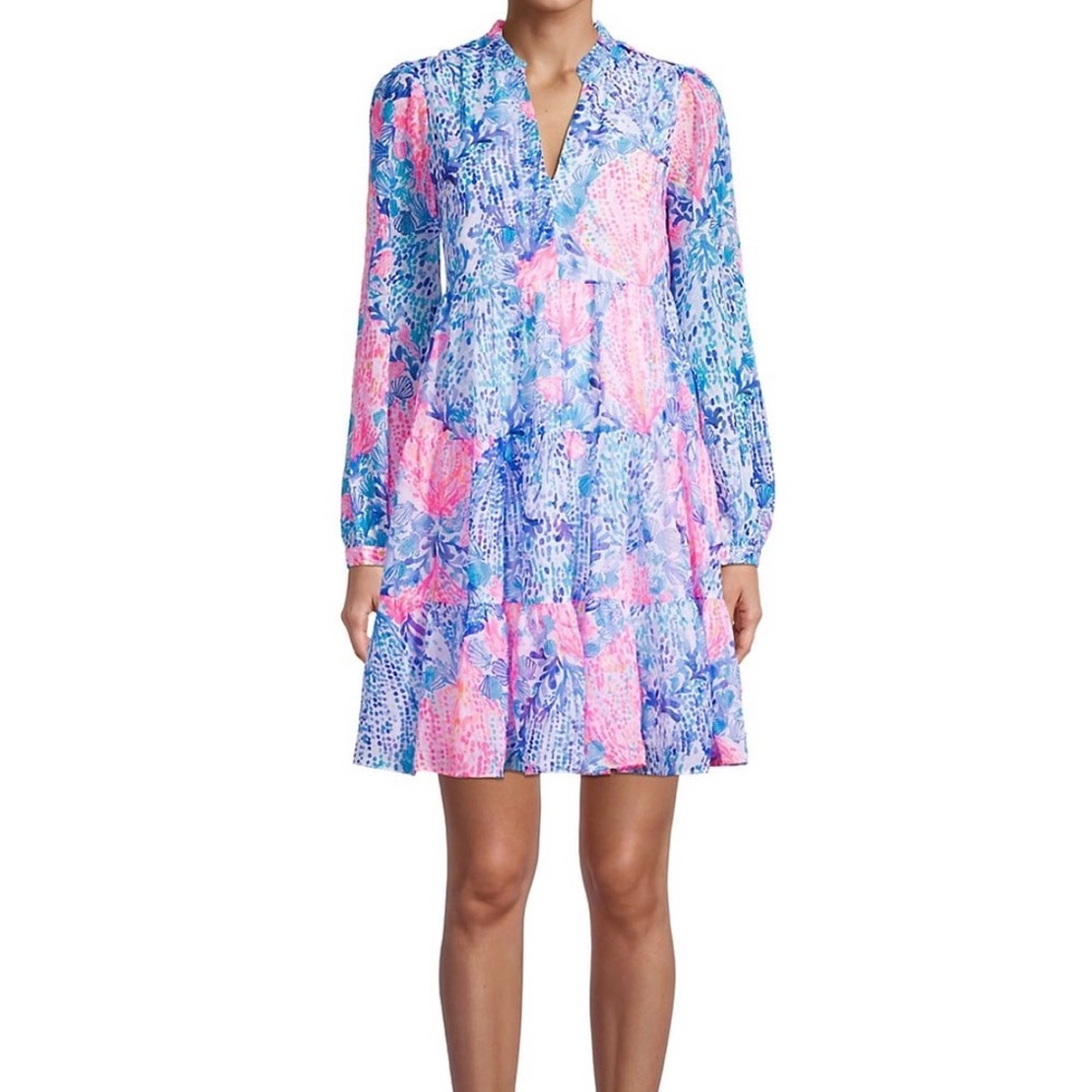 NWT Lilly Pulitzer Sarita Dress, Resort White Sway with Me